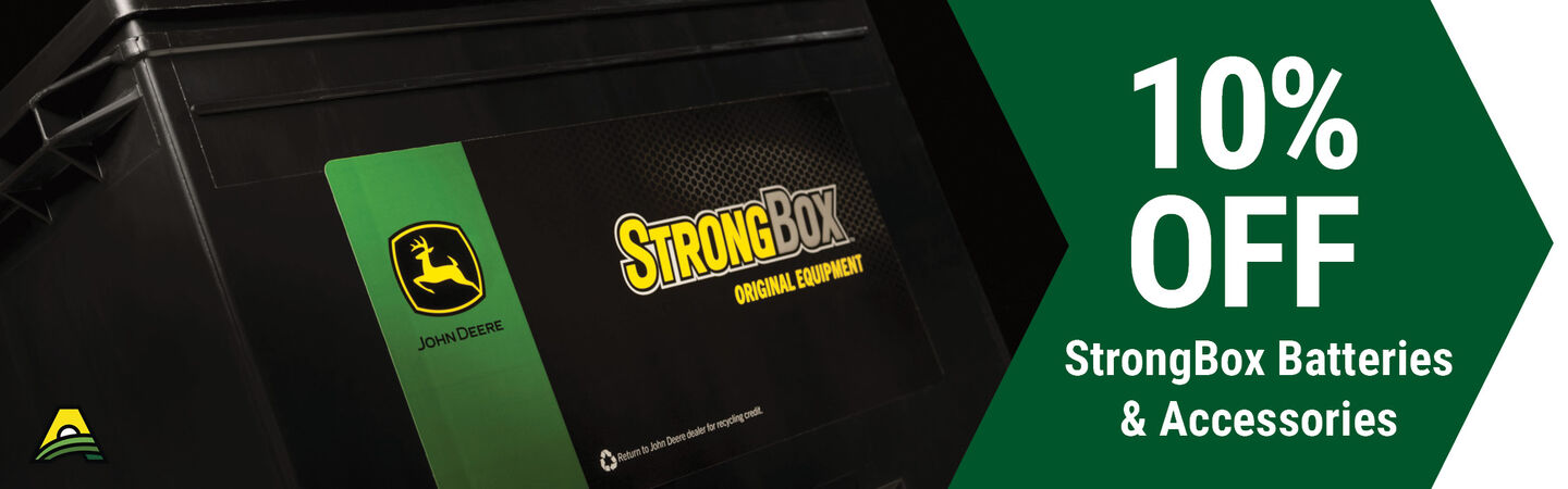 10% Off StrongBox Batteries & Accessories