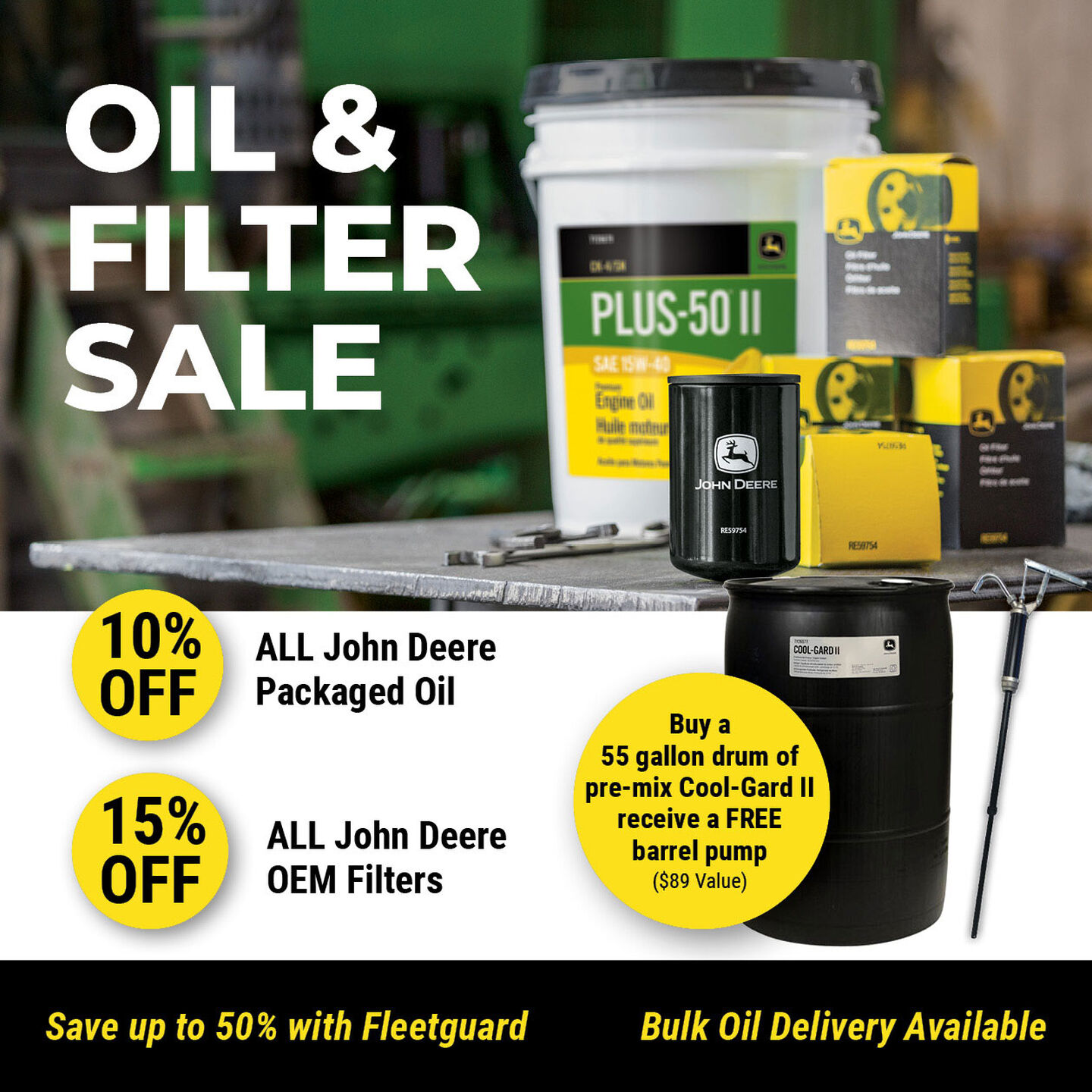 10% Off Select Aftermarket Upgrades for Large Ag Equipment