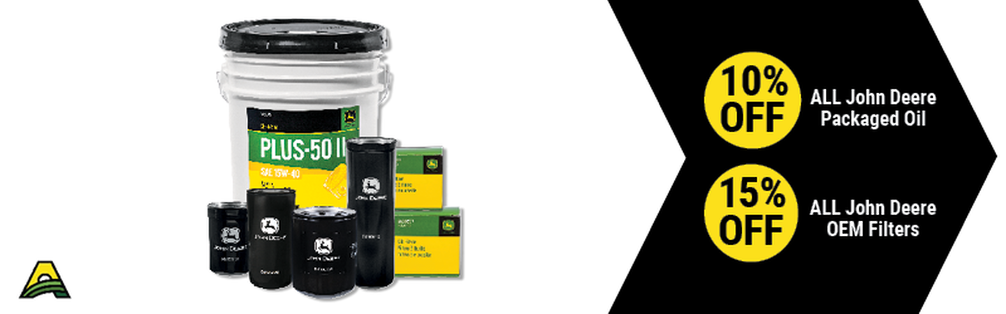 Oil and Filter Sale August 1-31, 2025