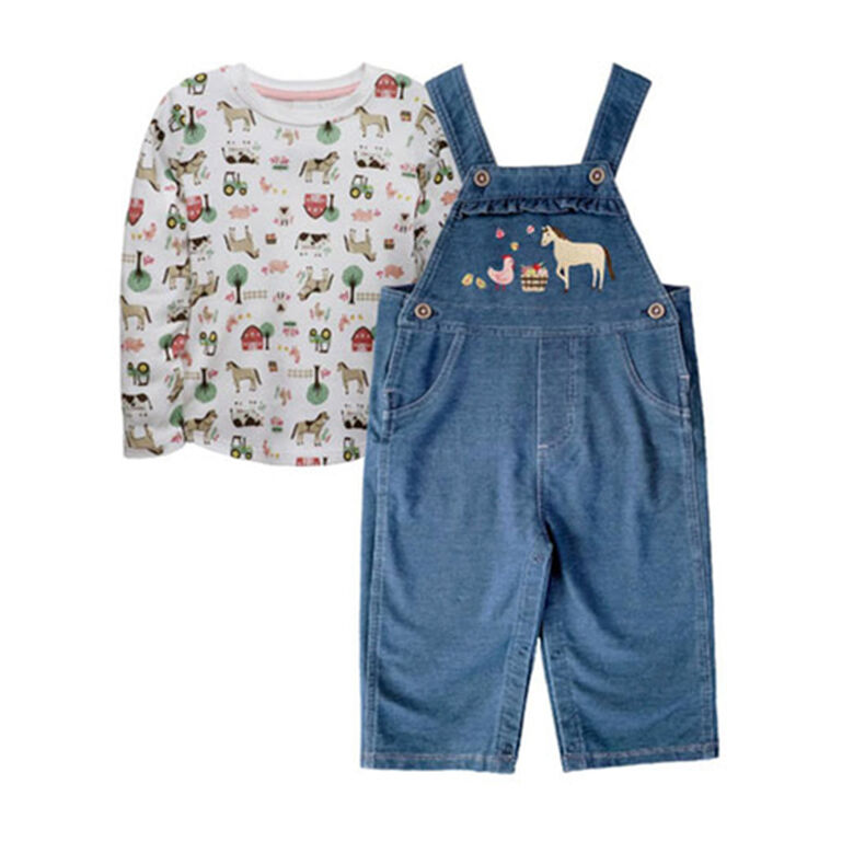 Girls T-Shirt Overall Set - LP81463, 