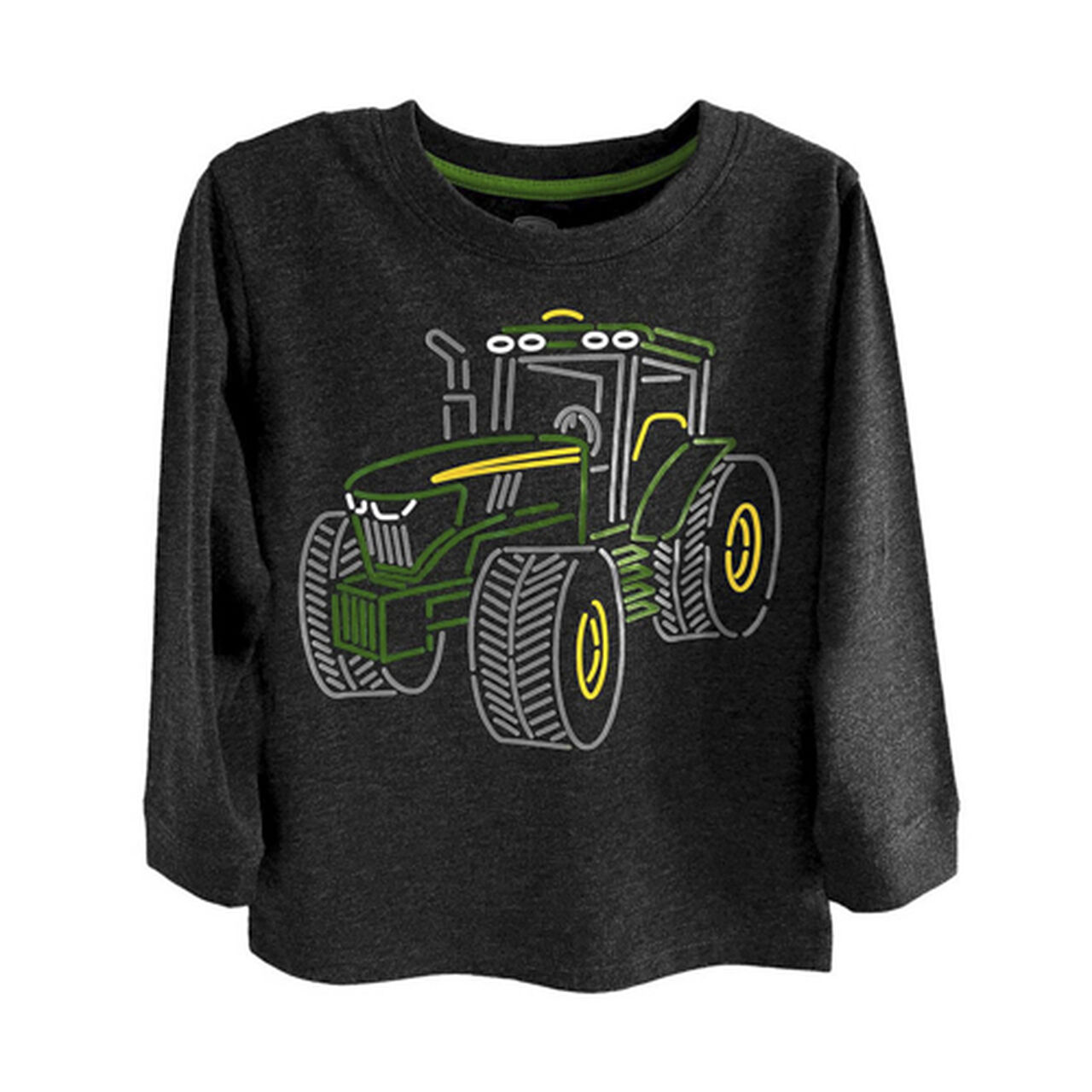 Black Tractor Outline T-shirt Sz 4T - LP771884,  image number 0
