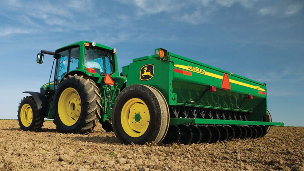 End-Wheel Grain Drills,  image number 0