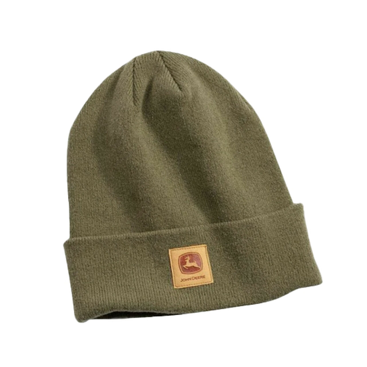 Moss Green Recycled Knit Beanie - LP79613,  image number 0