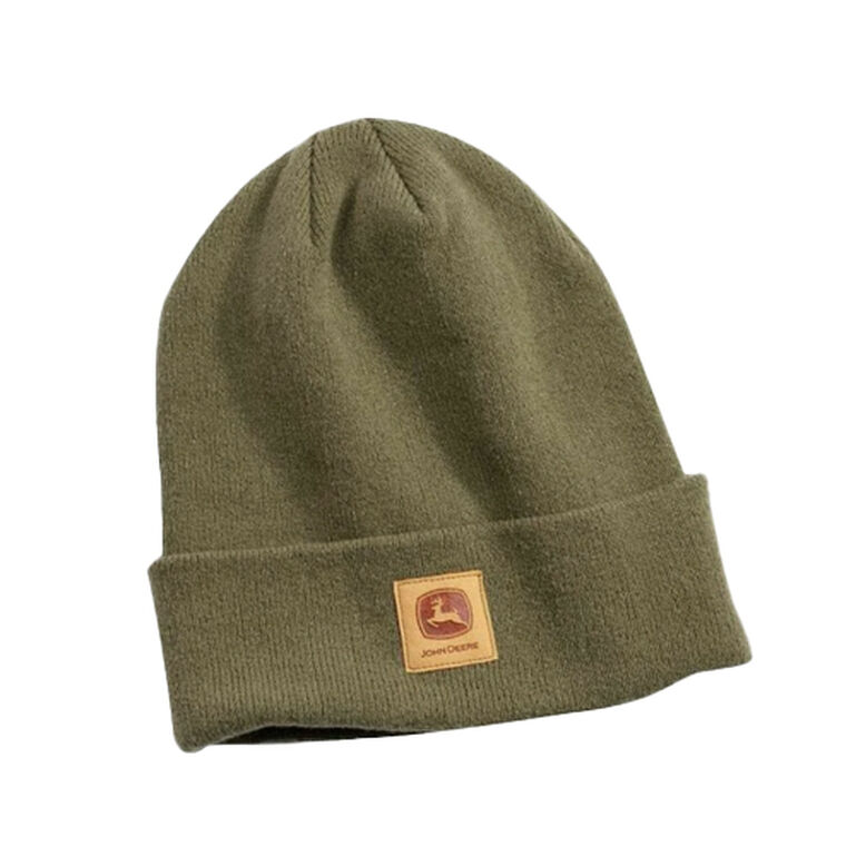 Moss Green Recycled Knit Beanie - LP79613, 
