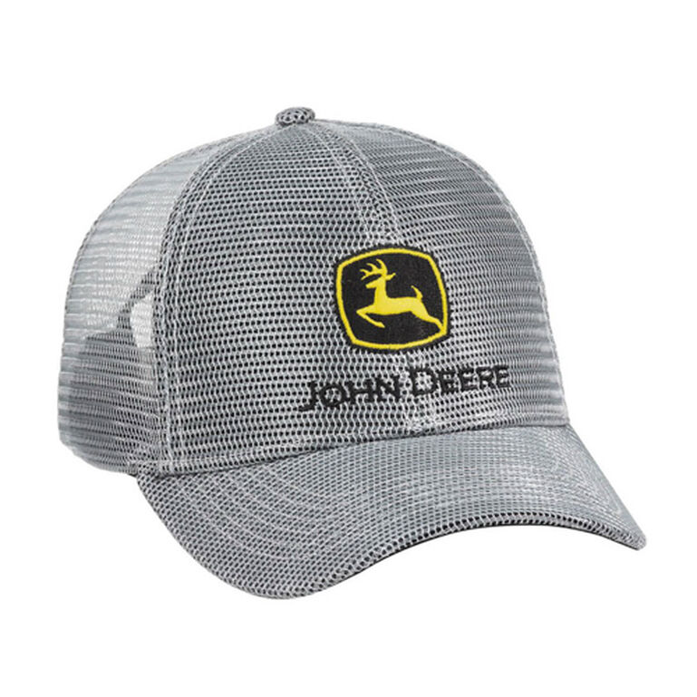 Gray Mesh Overlay Hat - LP69087, 