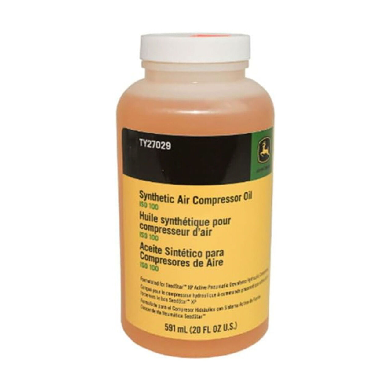 Synthetic Air Compressor Oil - 20 Fluid Ounces - TY27029,  image number 0
