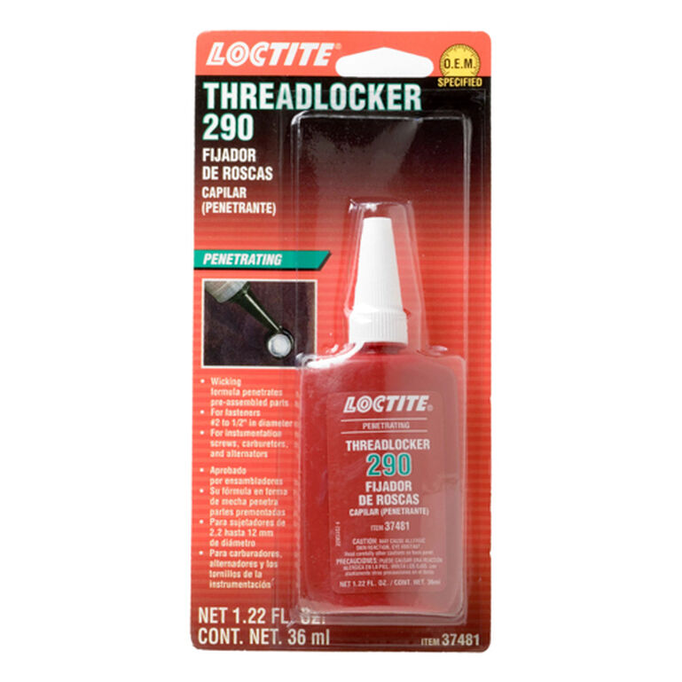 Threadlocker 290, 36 ml (1.22 Fluid Oz) Bottle - PM37481, 