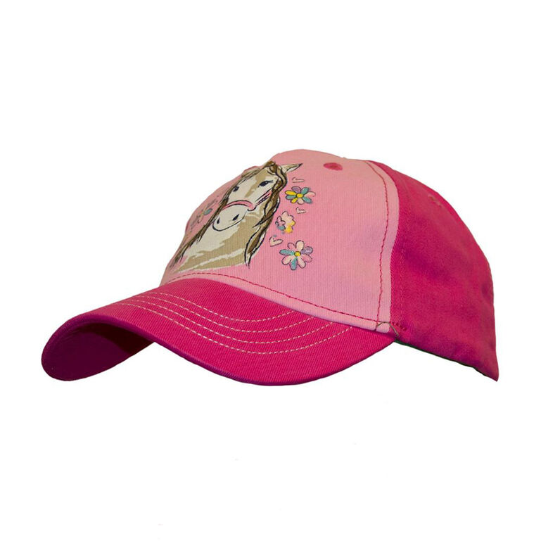Toddler Size Two Tone Pink Horse Hat - LP70101, 