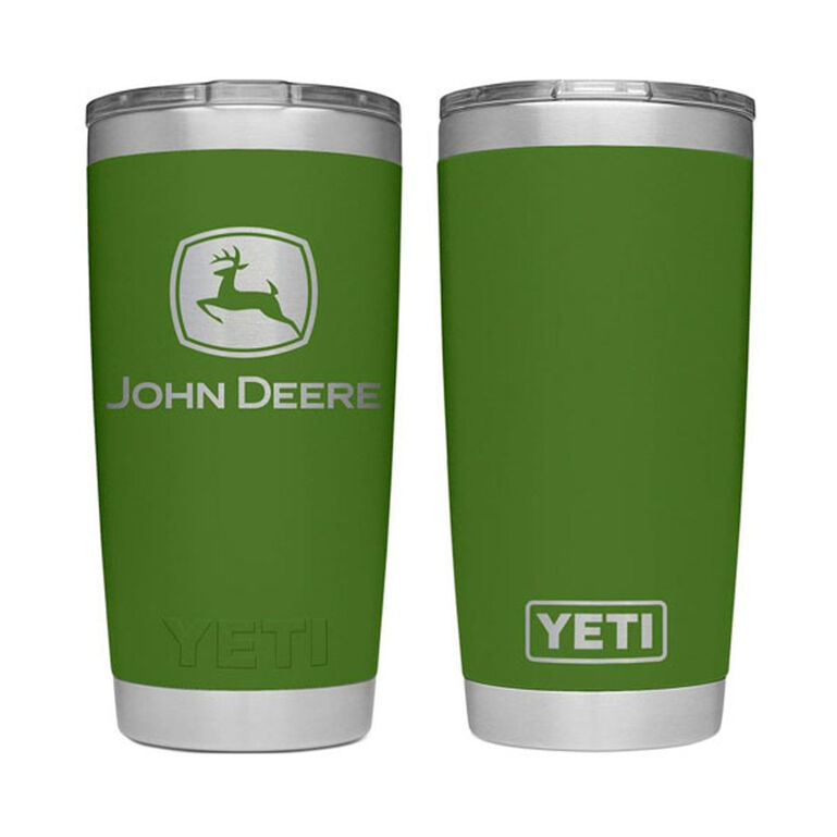 20 oz John Deere Green Rambler - LP82754, 
