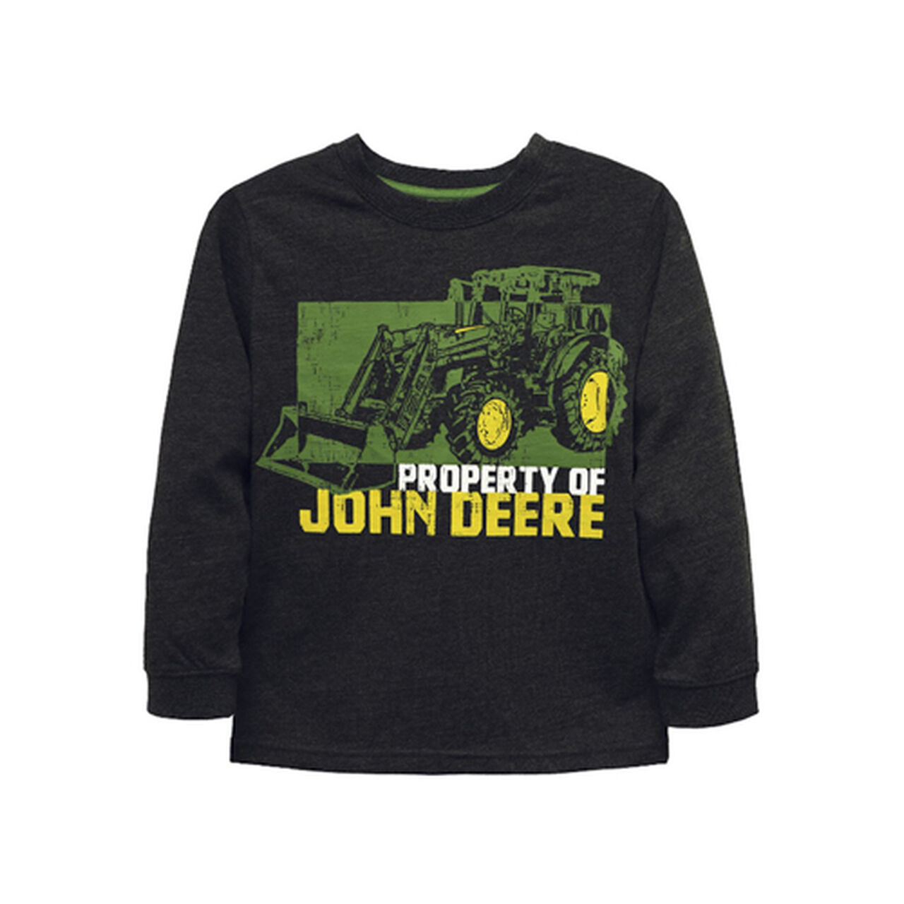 Black Property of John Deere Tractor T-Shirt - LP81658,  image number 0
