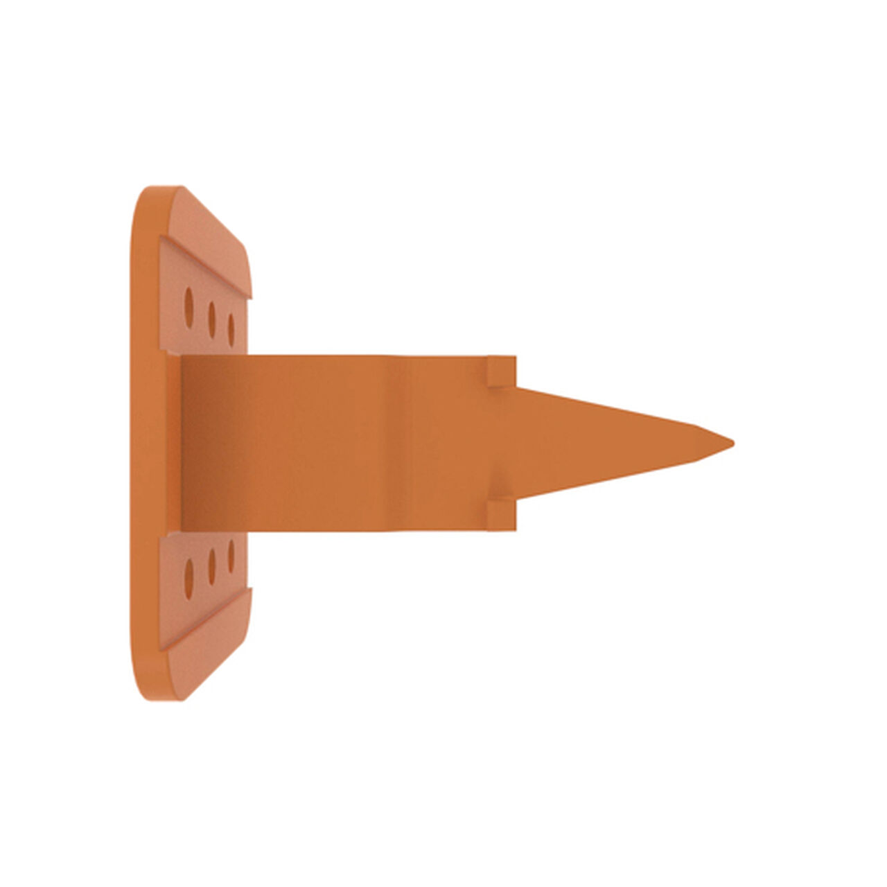 Orange Electrical Connector Terminal, 6 Cavities - 57M7677,  image number 1