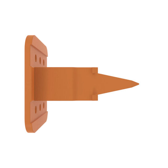 Orange Electrical Connector Terminal, 6 Cavities - 57M7677,  image number 1