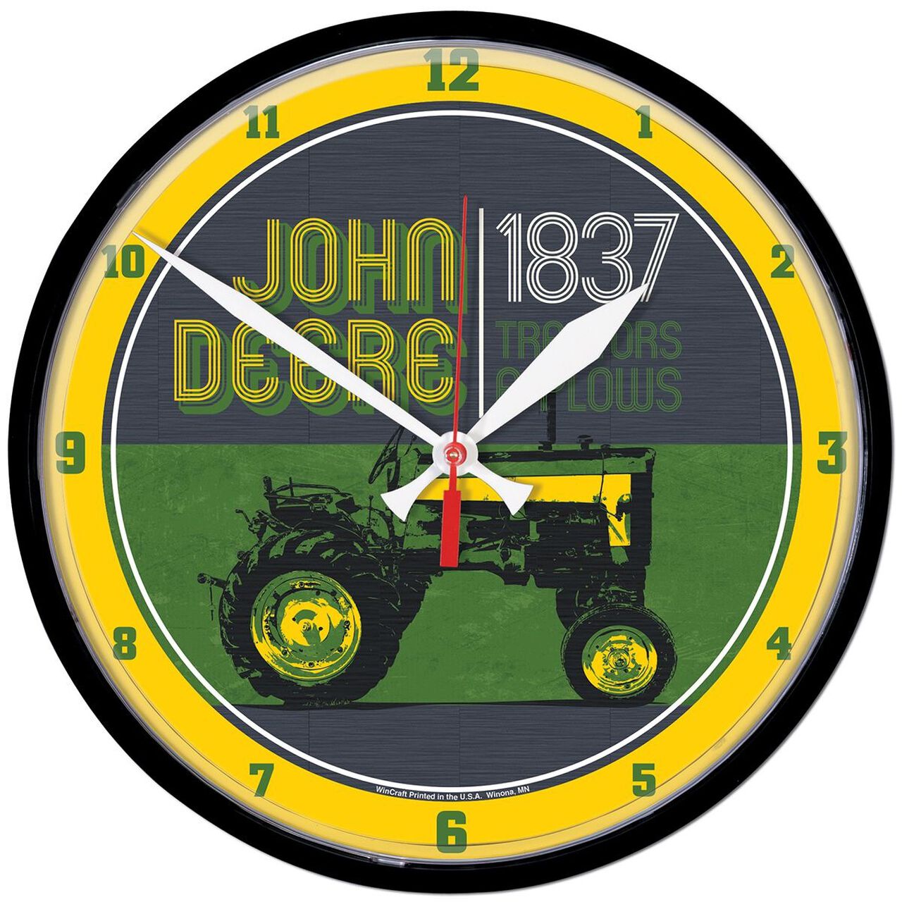 Yellow Tractorside Clock - LP79699,  image number 0