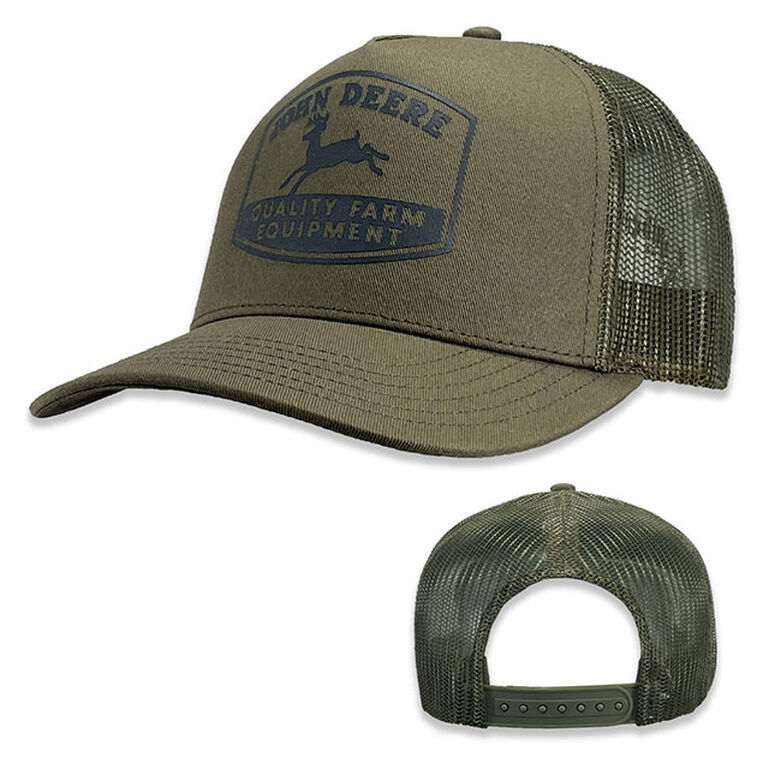 Olive Vintage Cotton Trucker Cap - LP83272, 