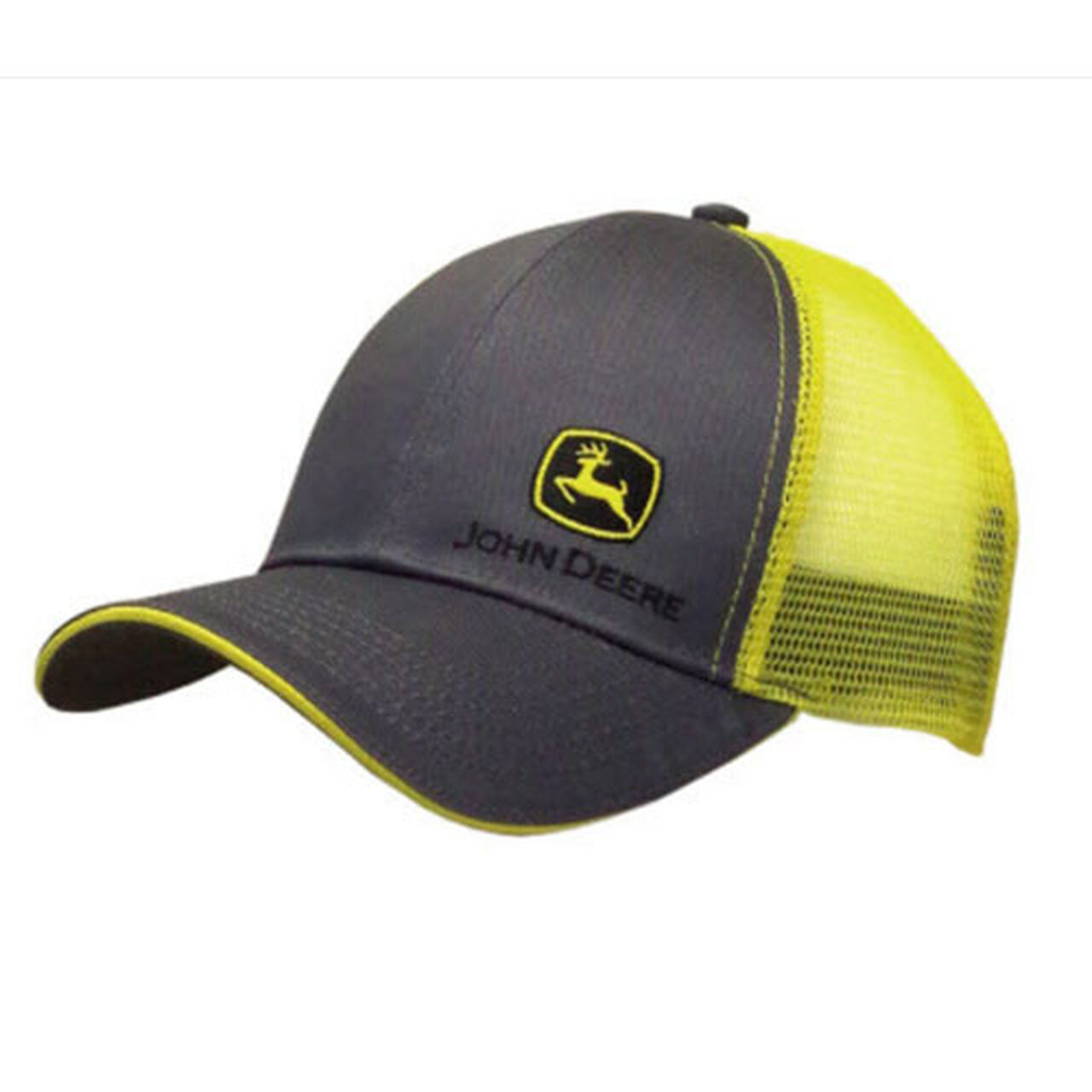 Gray Yellow Mesh Hat - LP67234,  image number 0