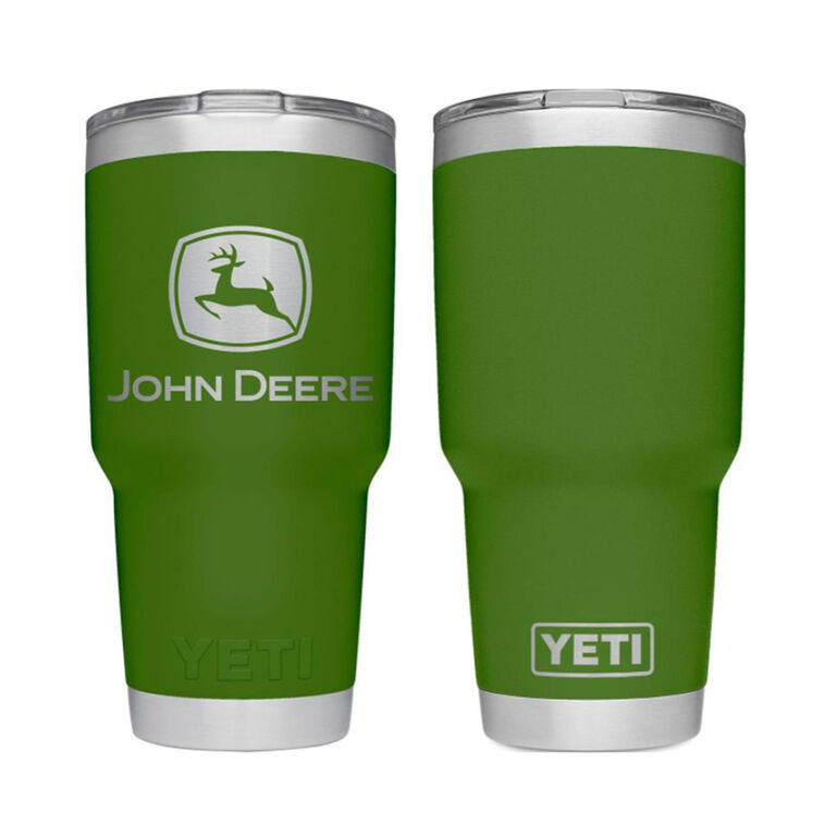 30 oz John Deere Green Rambler - LP82755, 