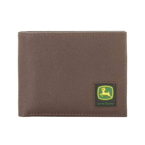 John Deere | Brown Bi-Fold Wallet - LP12271 | LP12271 | AKRS