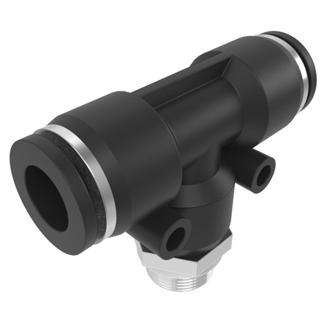 Pneumatic Down Force Tee Fitting - A89893,  image number 2