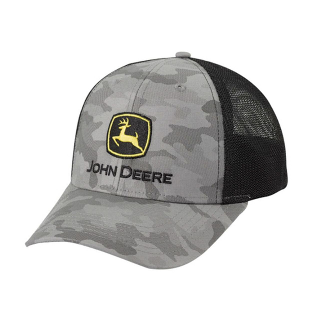 Gray Tonal Camo Black Mesh Hat - LP76079,  image number 0