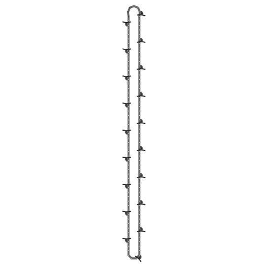 Upper Tailings Elevator Chain Assembly - AH148021,  image number 3