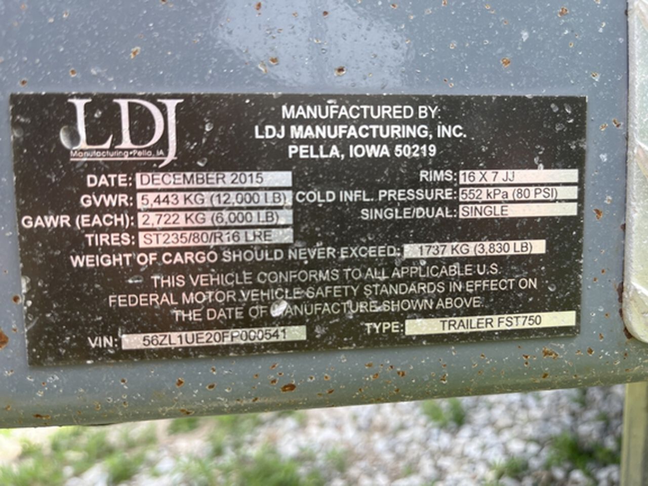 2015 FST750 - 417312,  image number 8