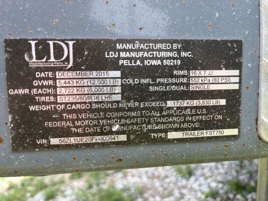 2015 FST750 - 417312,  image number 8