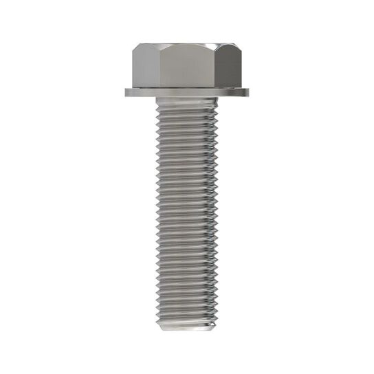 Hex Flange Head Screw M6XM20 - 19M7862,  image number 3