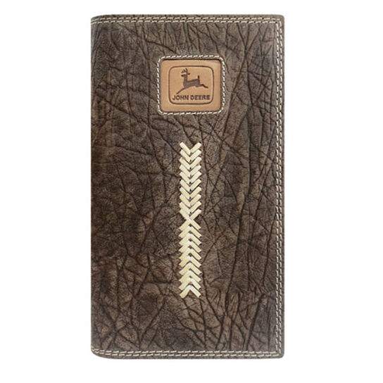 Genuine Leather Rawhide Laced Checkbook Wallet - LP85841,  image number 1