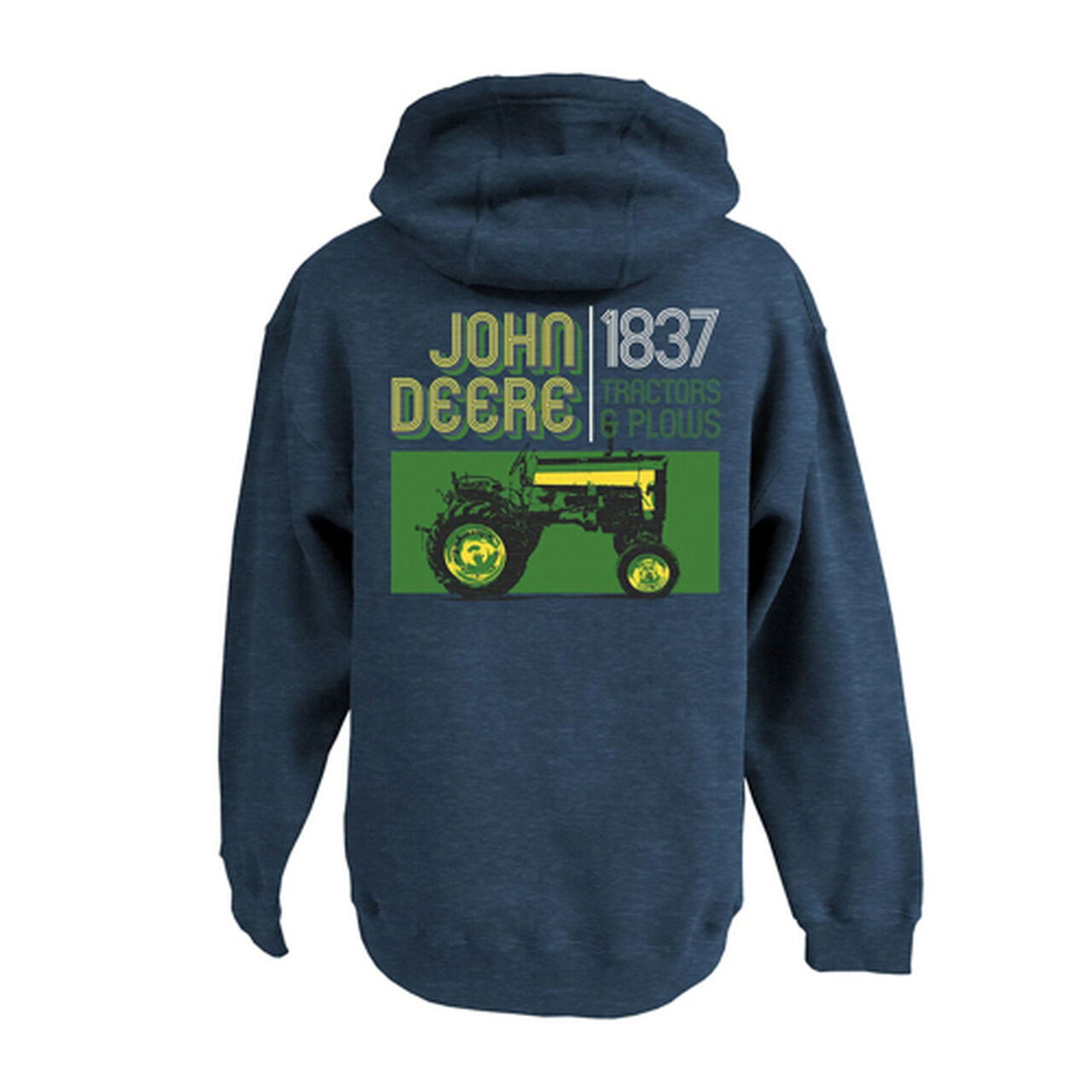 Navy Vintage Tractor Hoodie,  image number 0