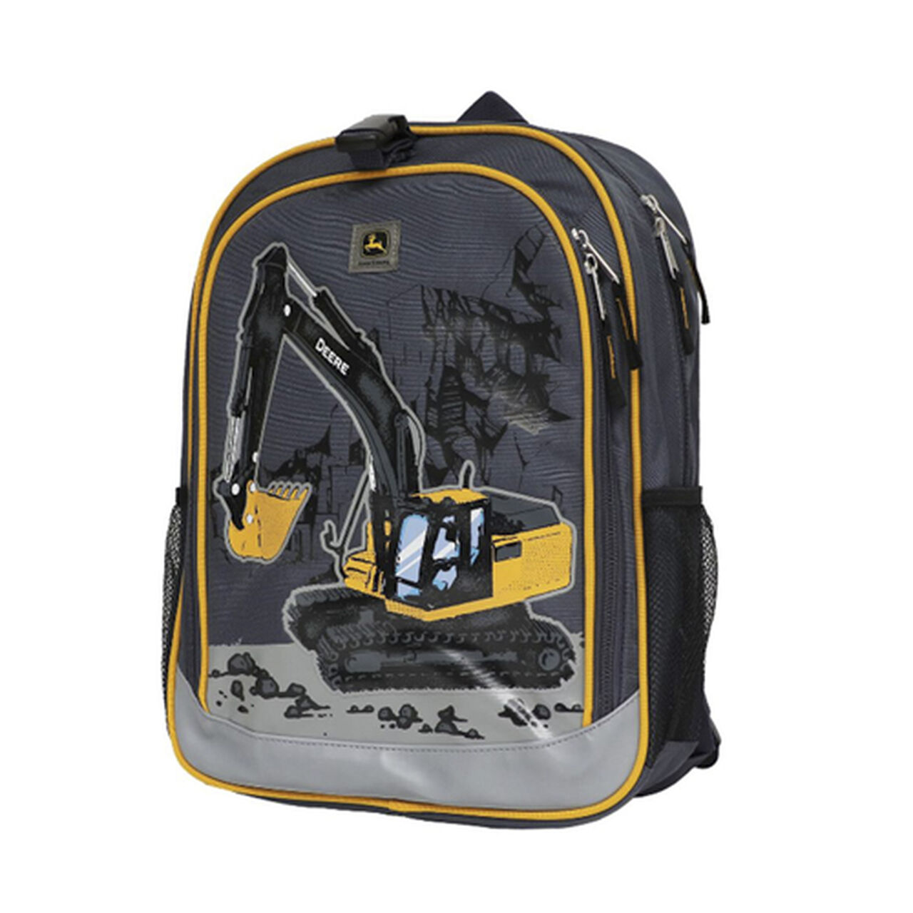 Gray Excavator Backpack Bookbag - LP81127,  image number 0