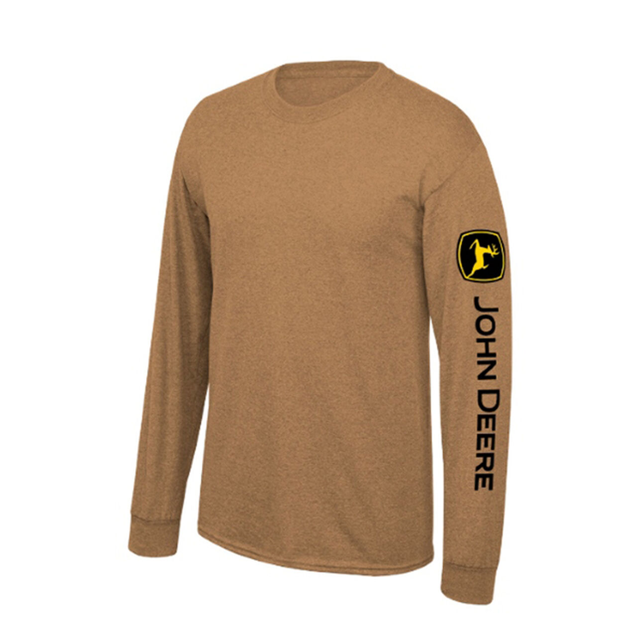 Brown Construction Long Sleeve T-Shirt Sz 3X - LP82013,  image number 0