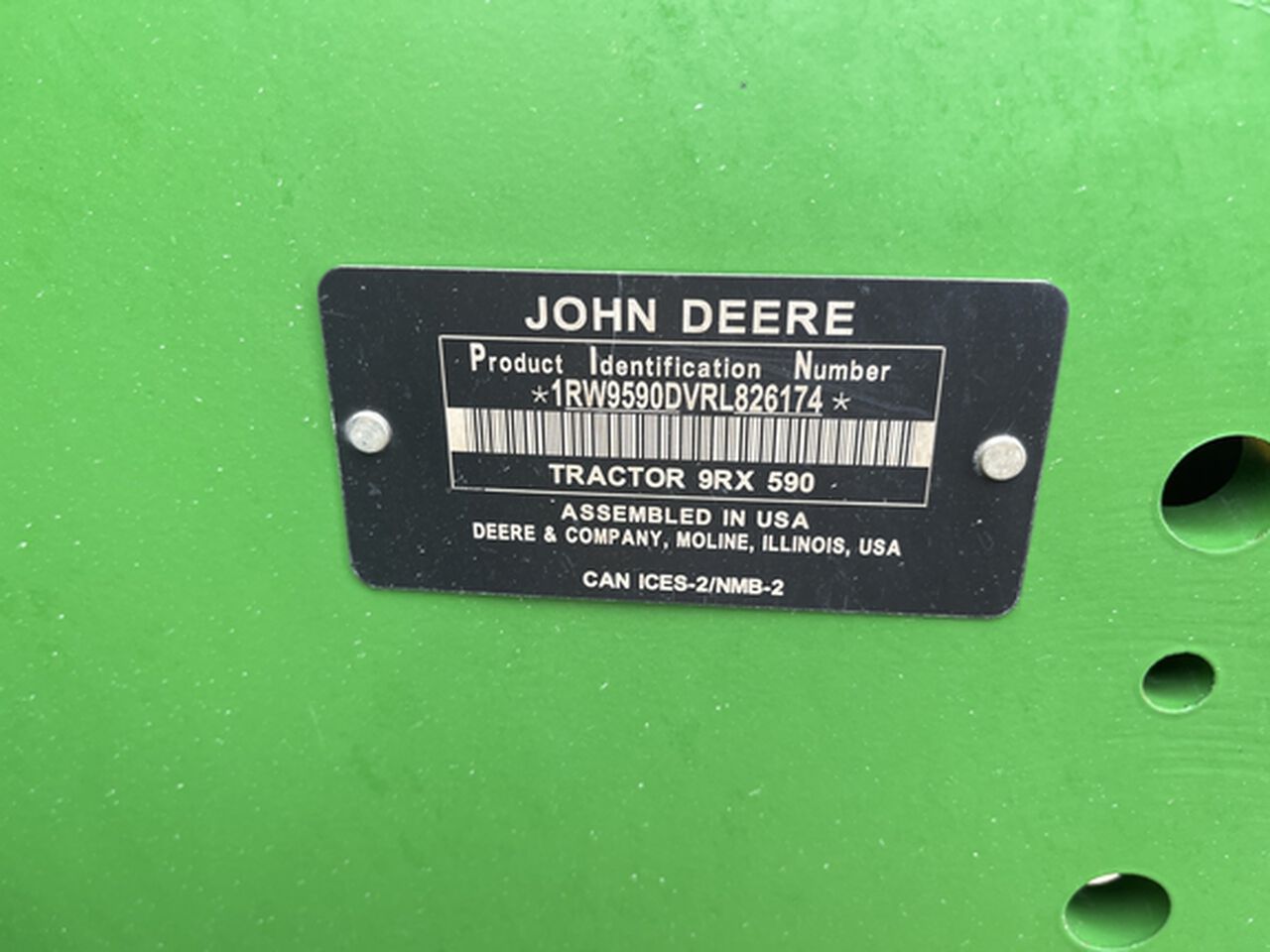 2024 9RX 590 SCRAPER - 418660,  image number 34