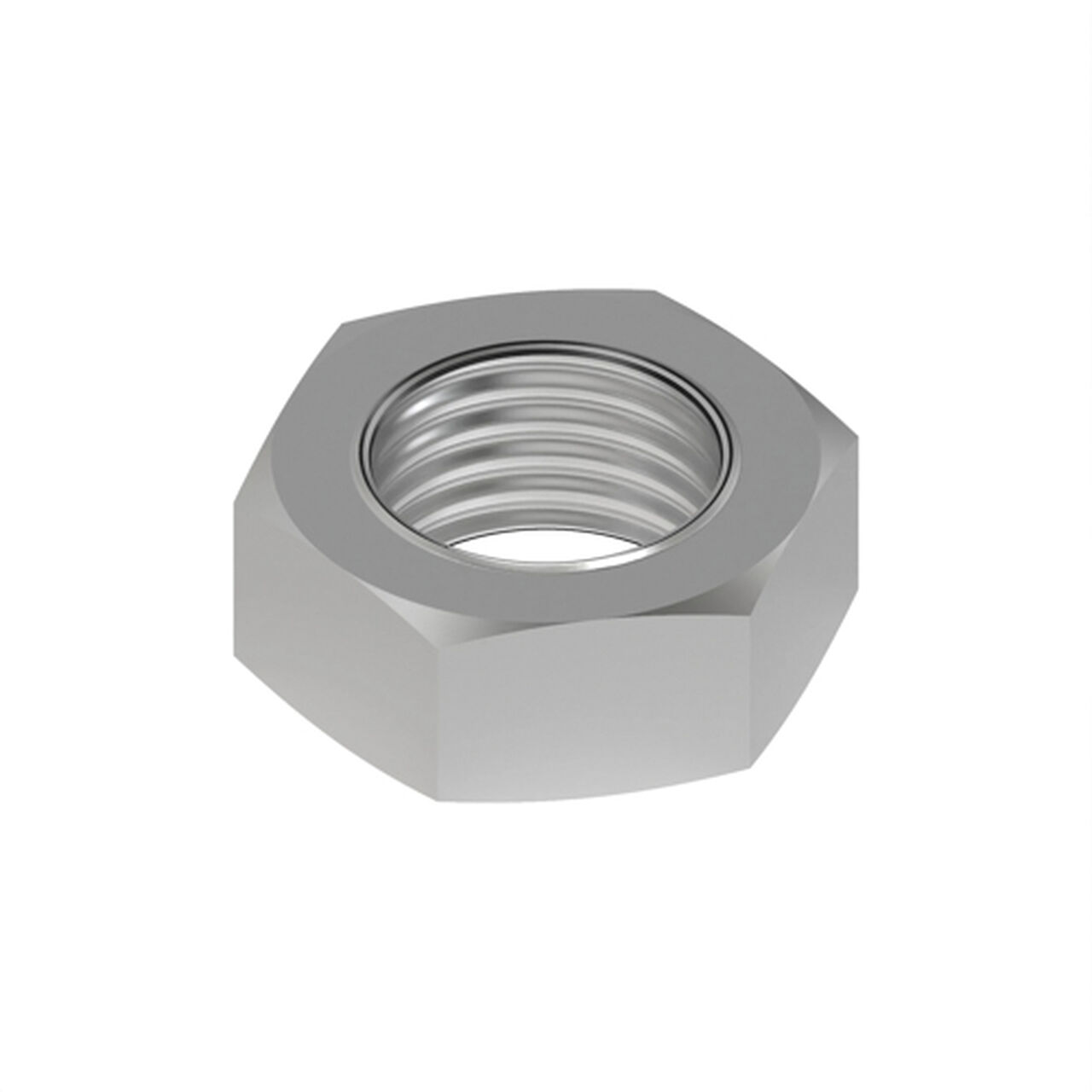 Hex Jam Nut 3/8in - 14H774,  image number 1