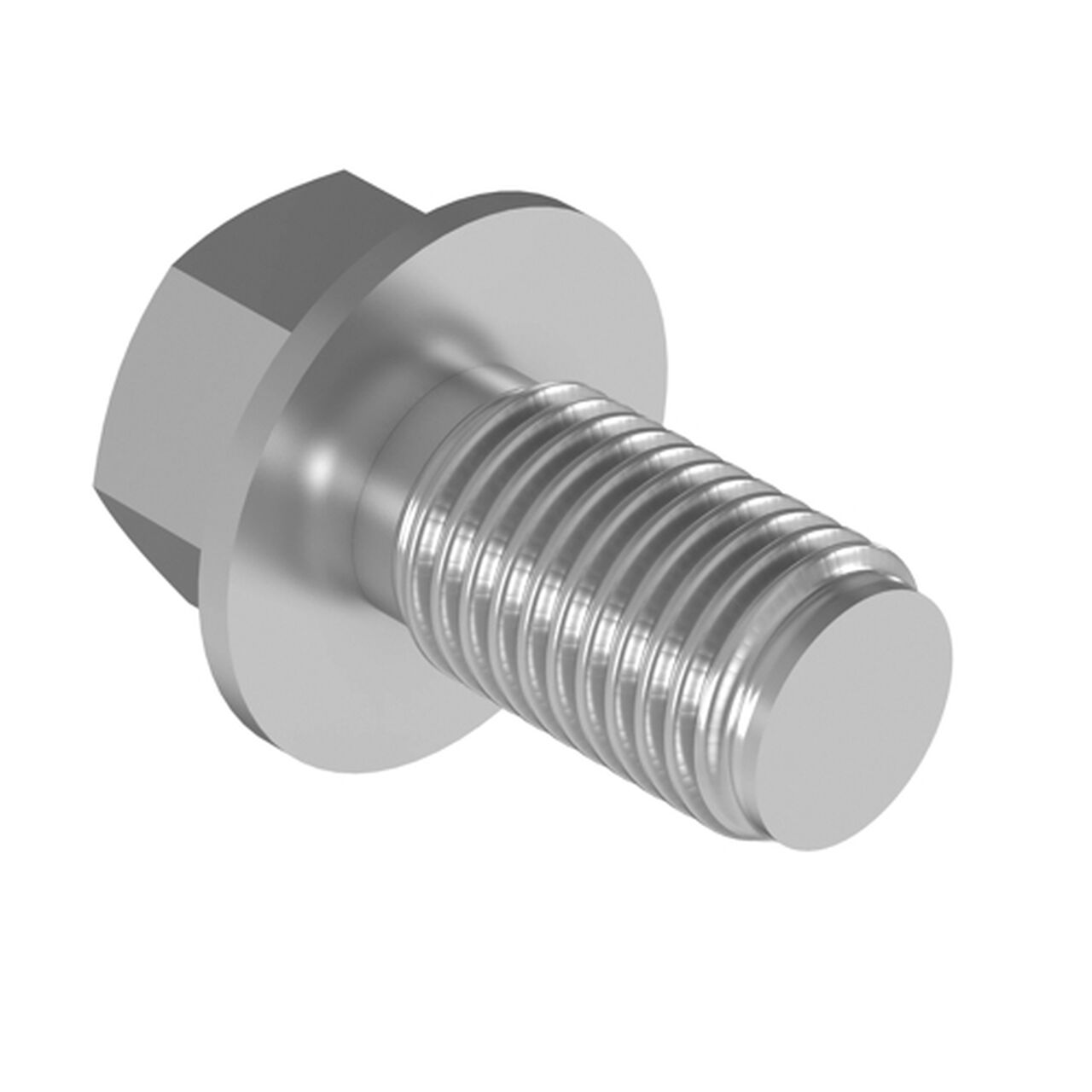 Hex Flange Bolt M10X20 - 19M7784,  image number 3