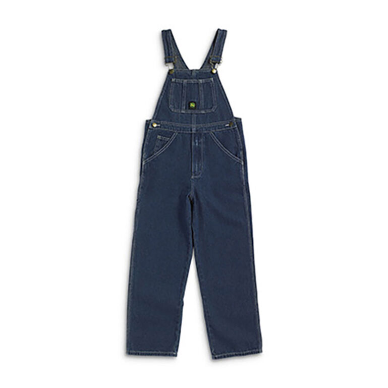 Toddler Blue Denim Overalls - J-FBV061N3T13, 