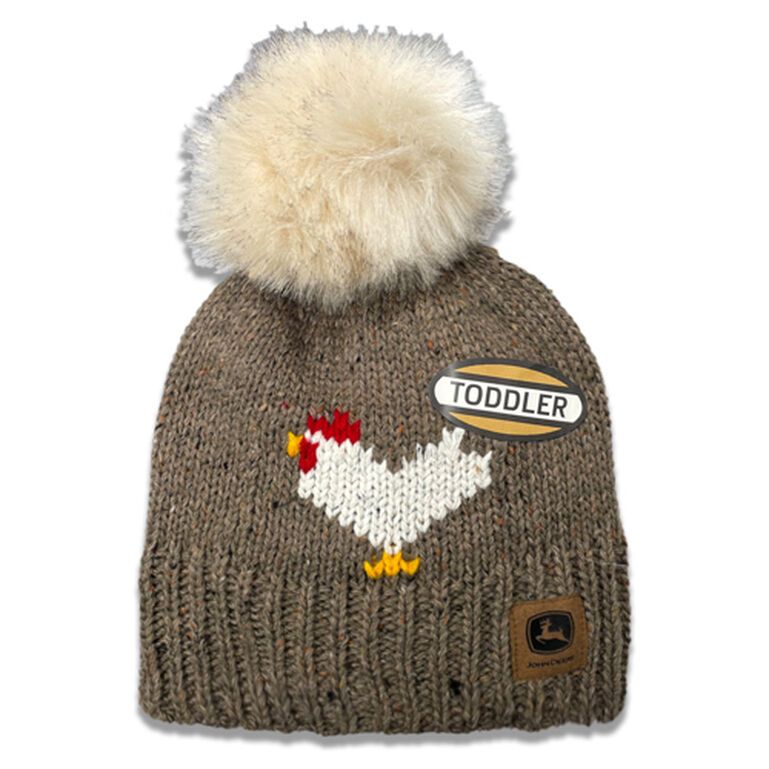 Toddler Brown Chicken Beanie Stocking Cap - LP82739, 