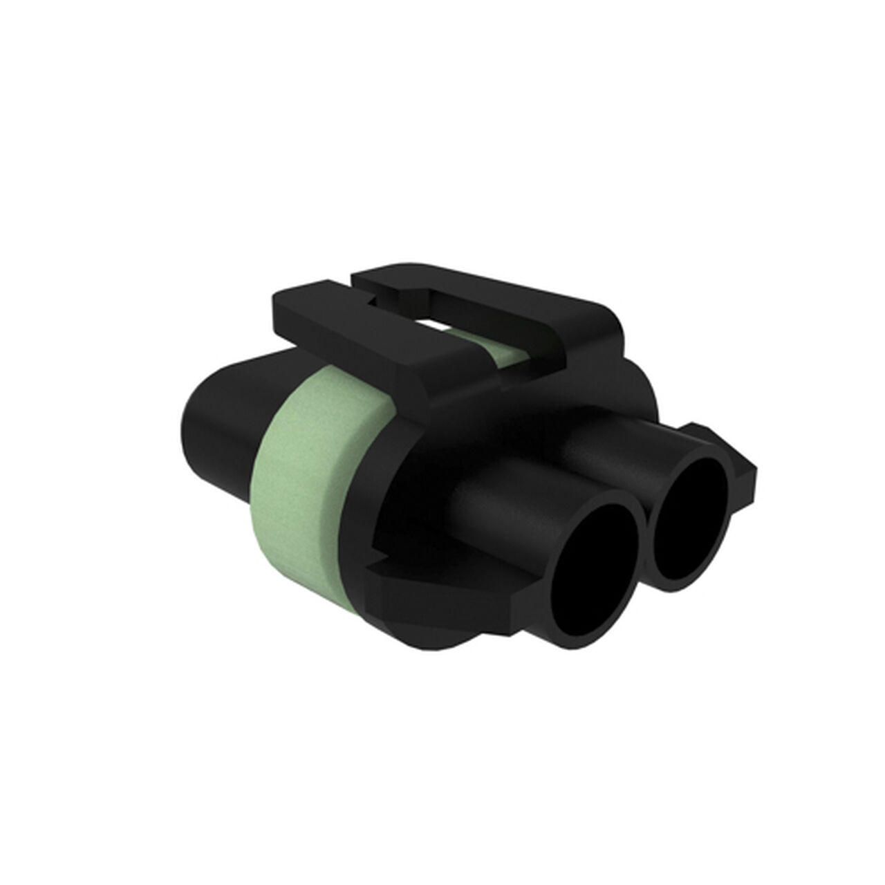 Electrical Connector Housing Female 2 Cavity - 57M8839,  image number 3