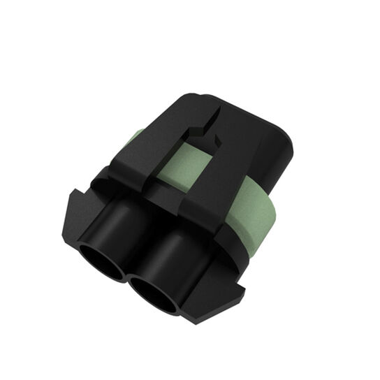 Electrical Connector Housing Female 2 Cavity - 57M8839,  image number 2