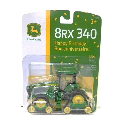 【送料無料キャンペーン】 8RX Scale 1:64 | Deere John 340 Tractor Birthday Happy その他
