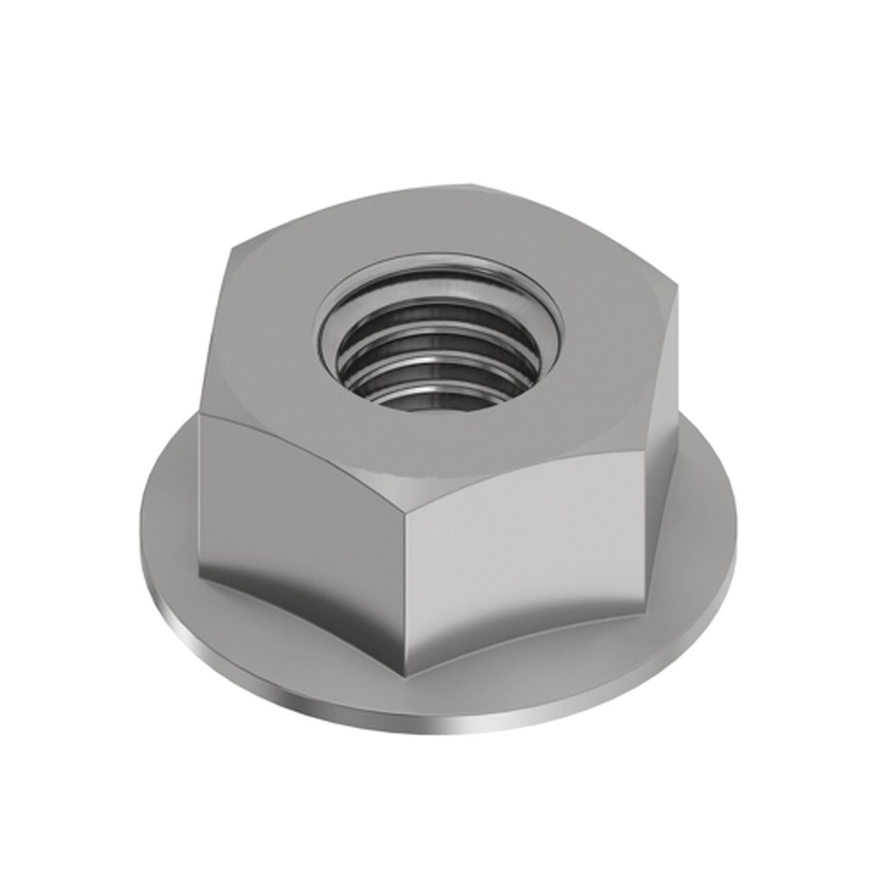 Flange Nut 3/8 - E55662,  image number 3