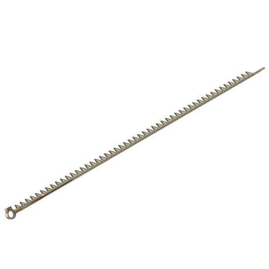 Knife Double Overlap Over Serrated Cutterbar, 4.3 m, Left Side  - AE57037,  image number 0