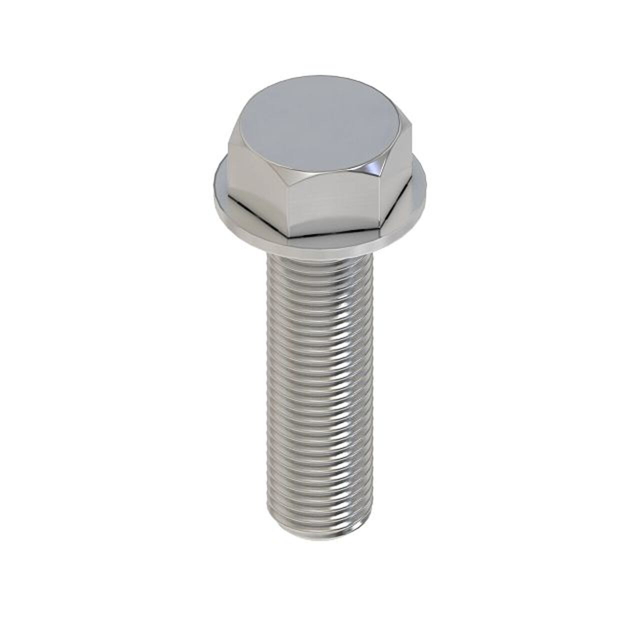 Hex Flange Head Screw M6XM20 - 19M7862,  image number 2