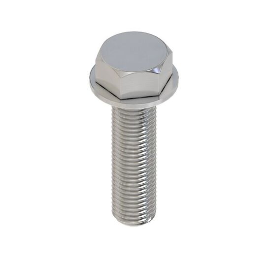 Hex Flange Head Screw M6XM20 - 19M7862,  image number 2
