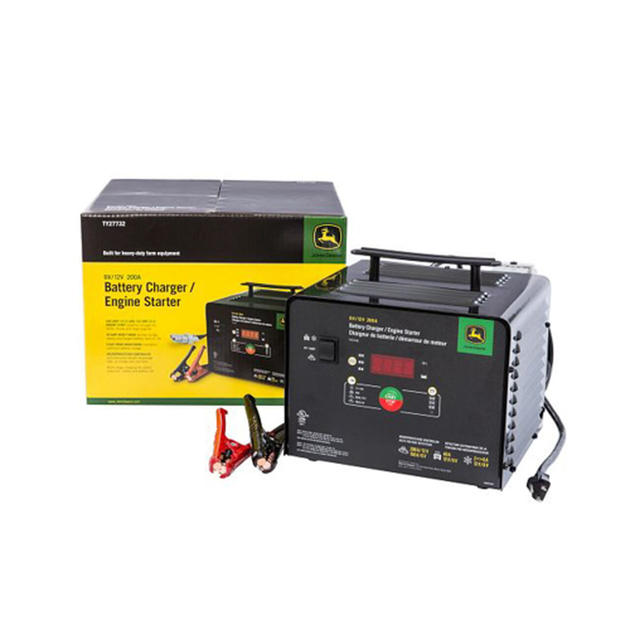 Automatic Battery Charger with Engine Start and Timer - TY27732,  image number 1