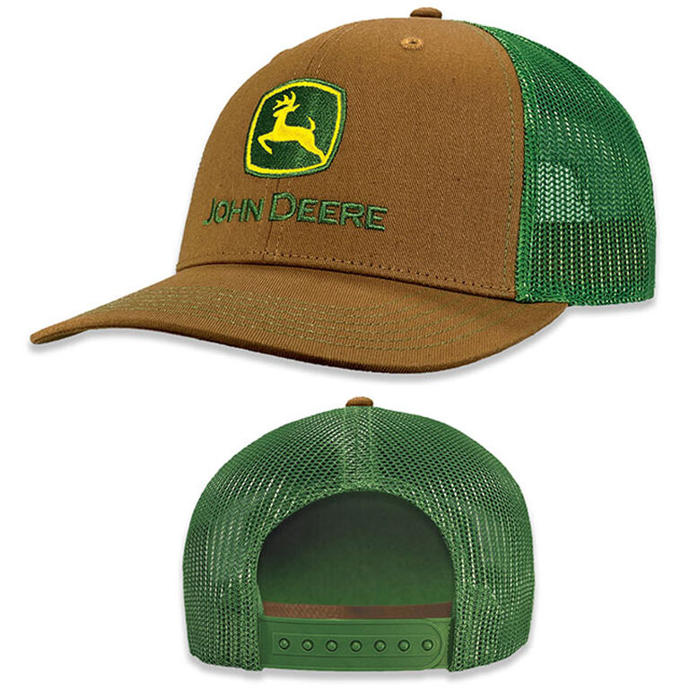 Moline 112 Construction Brown and Green Trademark Cap - LP86114, 