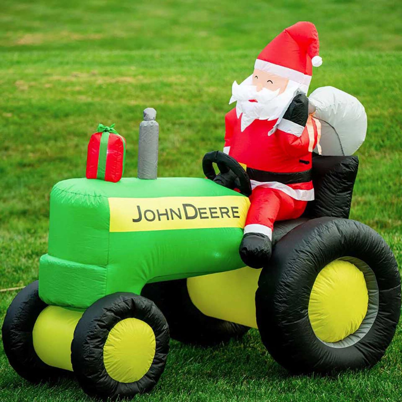 Inflatable Santa on Tractor - LP83209,  image number 0