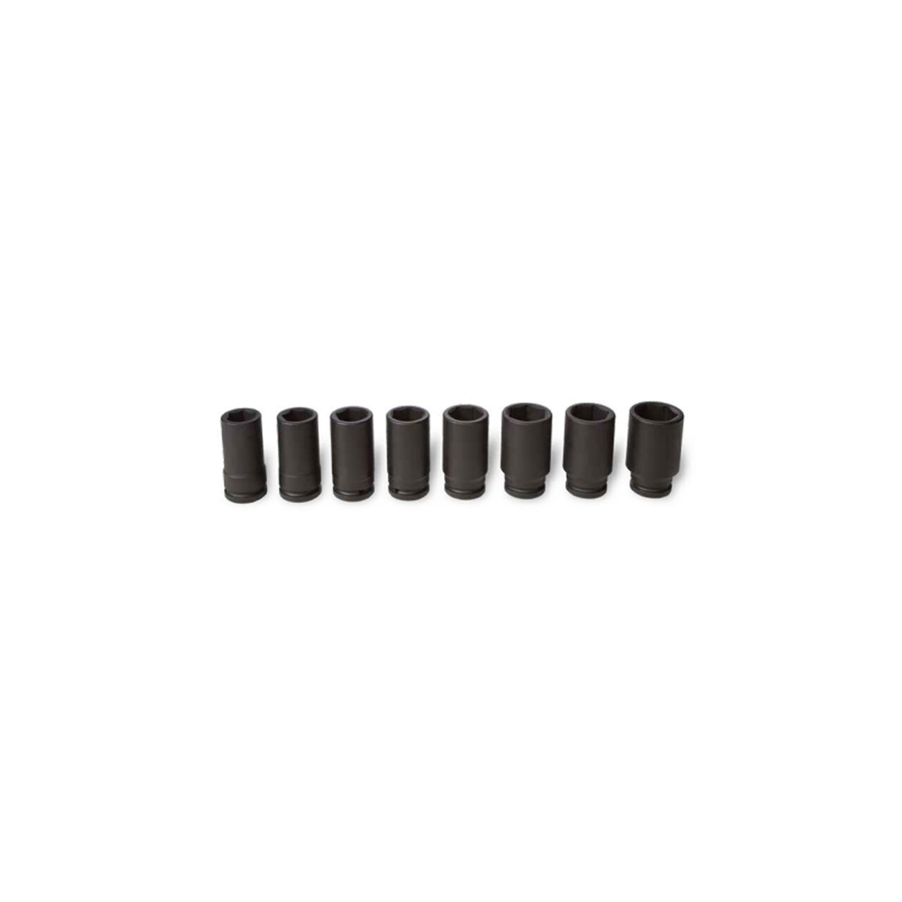 SAE 3/8" Drive Deep-Well Impact Sockets Set - TY27275,  image number 0