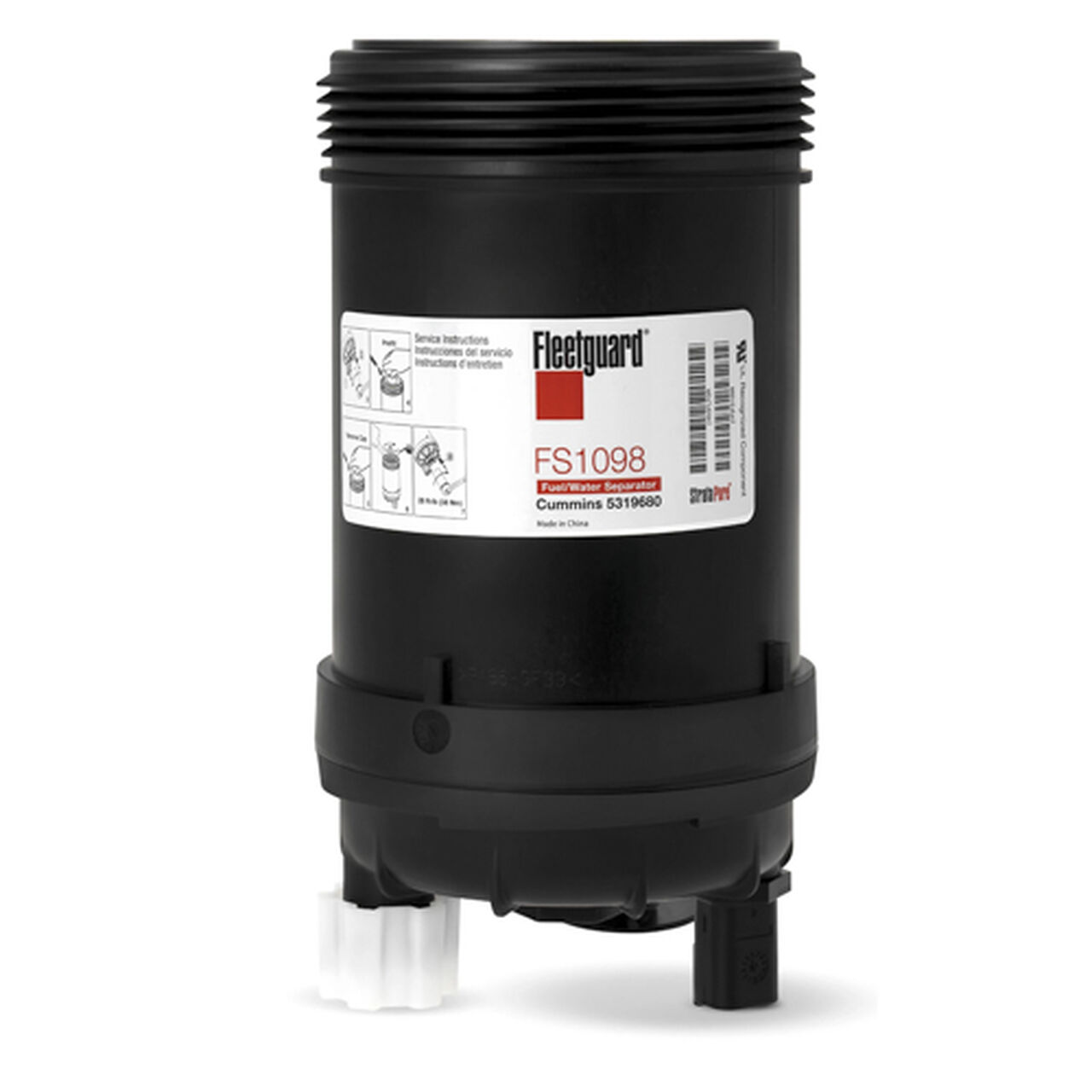 Spin-On Fuel Water Separator Filter - FS1098,  image number 0