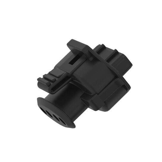 Bosch Black Electrical Connector Housing, 4 Cavities - 57M9498,  image number 0