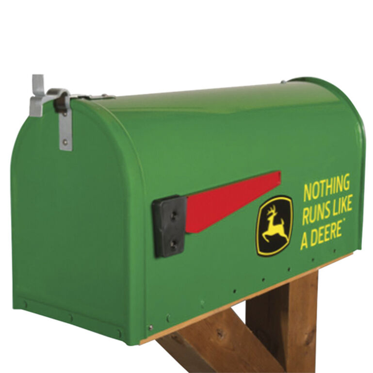 John Deere "Nothing Runs Like a Deere" Mailbox - LP10097, 